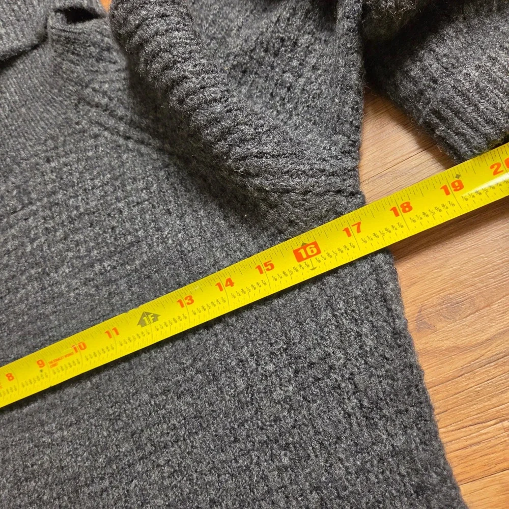 KUHL Siena Sweater Dress Waffle Knit Turtleneck  XS Acrylic Blend Elevated Basic